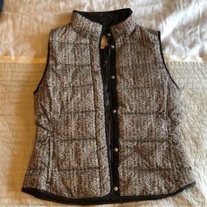 Banana Republic Brown Puff Vest